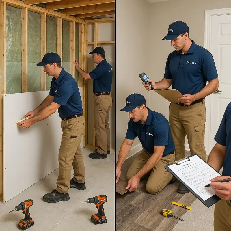 Repairs and Reconstruction process in Delmont, PA